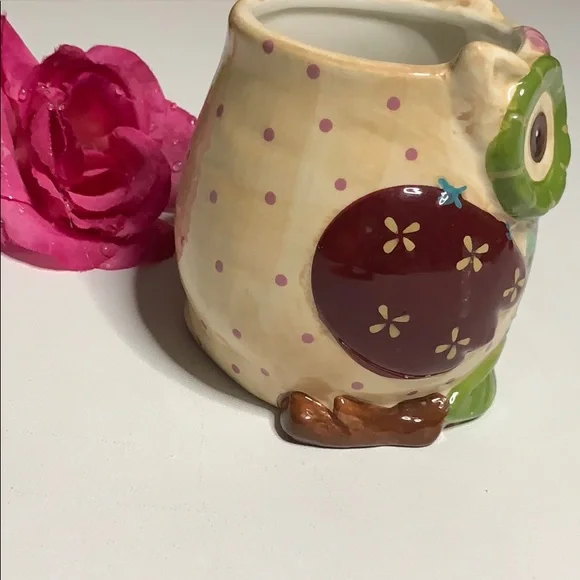 Pier 1 Imports OWL Mug. Excellent Condition - Picture 3 of 6